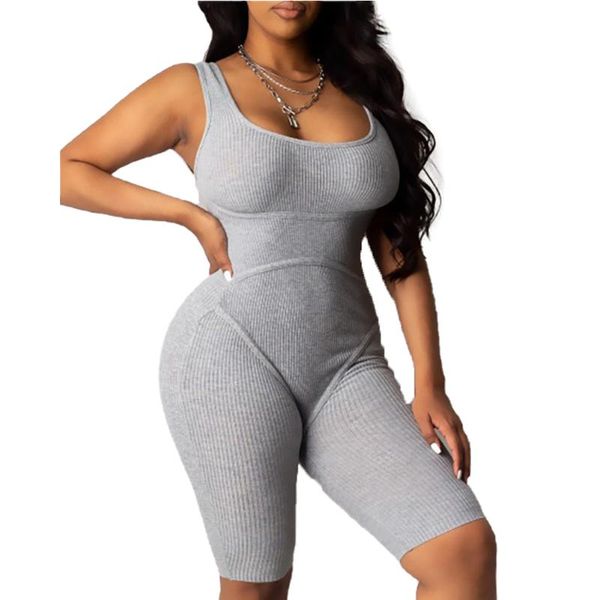 women's jumpsuits & rompers women ladies summer one piece bodysuit simple sleeveless slim tank short, Black;white
women's jumpsuits & rompers women ladies summer one piece bodysuit simple sleeveless slim tank short, Black;white