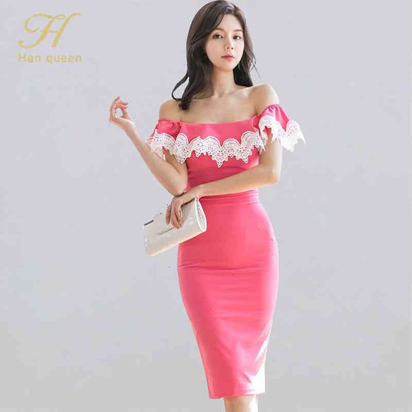 casual dresses h han queen slash neck elegant pencil dress women summer slim simple high waist sheath bodycon office wear vestidos 4qqr, Black;gray
casual dresses h han queen slash neck elegant pencil dress women summer slim simple high waist sheath bodycon office wear vestidos 4qqr, Black;gray