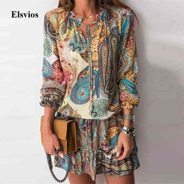 casual dresses summer vintage floral print party v-neck tie-up ruffle a-line 2021 spring women long sleeve mini vestidos rrh8, Black;gray
casual dresses summer vintage floral print party v-neck tie-up ruffle a-line 2021 spring women long sleeve mini vestidos rrh8, Black;gray