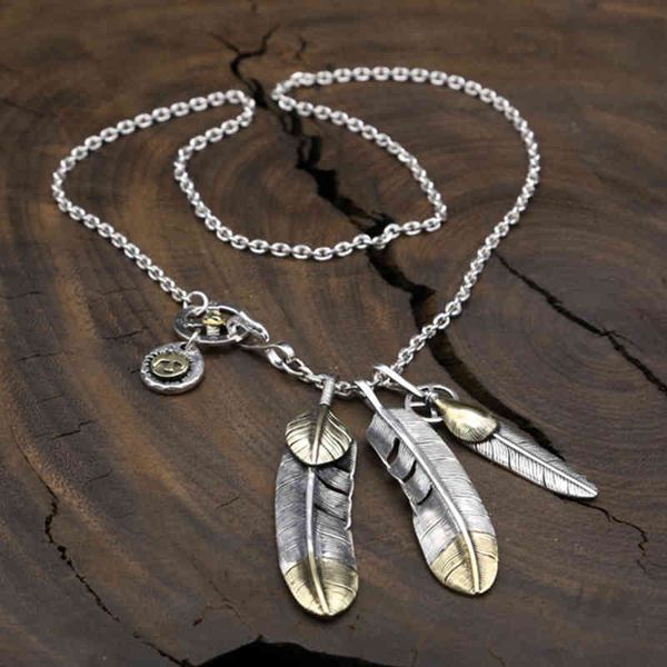 necklaces s925 silver vintage taijiao chain eagle claw takahashi goro set feather necklace women men sweater
necklaces s925 silver vintage taijiao chain eagle claw takahashi goro set feather necklace women men sweater