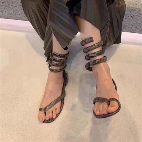 fashion snake pattern women flip flop summer open toe runway party beach sandals luxury designer leather heels dress shoes, Black
fashion snake pattern women flip flop summer open toe runway party beach sandals luxury designer leather heels dress shoes, Black