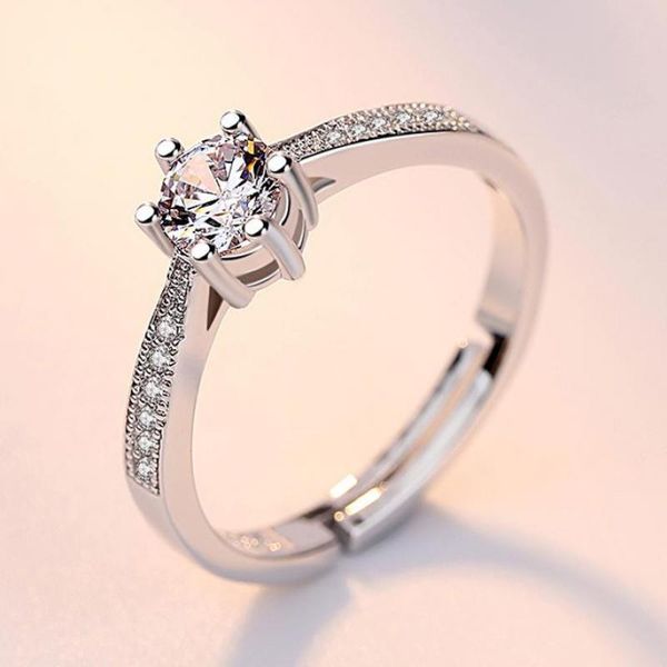 wedding rings zircon ring silver-plated korean for women jewelry couple proposal jewellery bridal anel m119, Slivery;golden
wedding rings zircon ring silver-plated korean for women jewelry couple proposal jewellery bridal anel m119, Slivery;golden