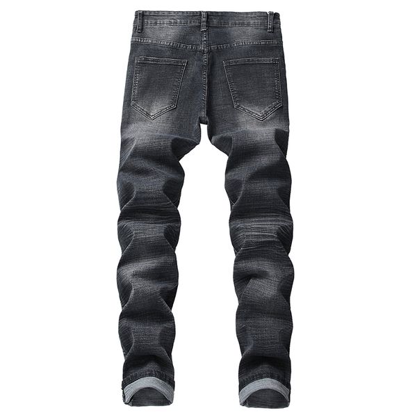 men's jeans gersri arrival fashion hip hop washed printed for casual slim biker pants holes 28-42 size 33gm, Blue
men's jeans gersri arrival fashion hip hop washed printed for casual slim biker pants holes 28-42 size 33gm, Blue