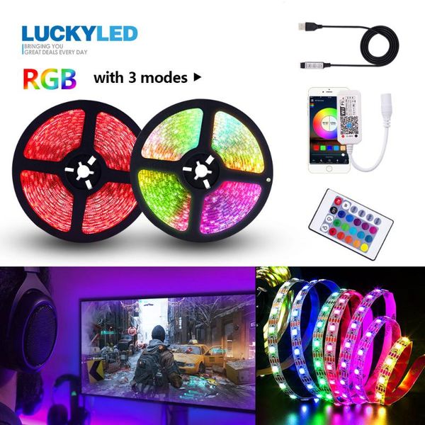 strips luckyled led strip rgb waterproof 2835 smd flexible tape usb 5v light smart wifi backlight with remote 24key
strips luckyled led strip rgb waterproof 2835 smd flexible tape usb 5v light smart wifi backlight with remote 24key