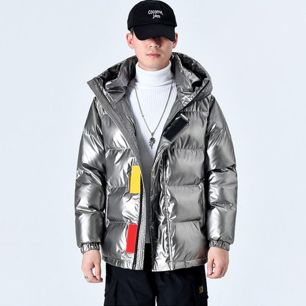 men's down & parkas winter jacket hooded fashion casual coat thick warm padded puffer oversize male parka men clothing, Black
men's down & parkas winter jacket hooded fashion casual coat thick warm padded puffer oversize male parka men clothing, Black