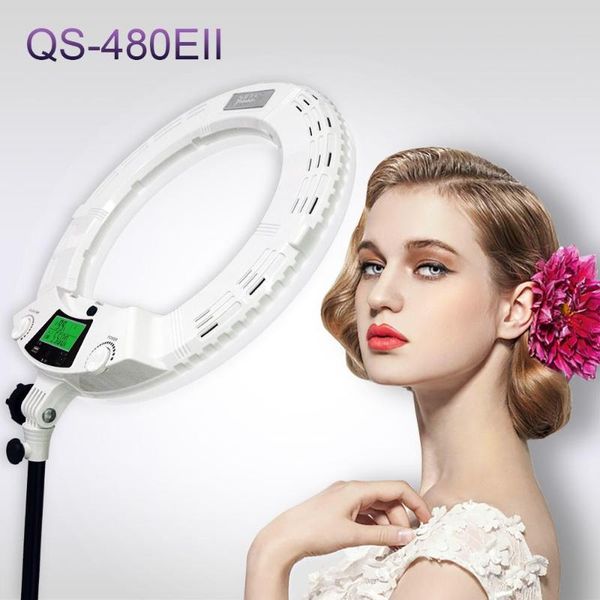 yidoblo qs-480eii pography selfie video ring lamp 18\" 480pcs led light bio-color remote adjustable kit flash heads
yidoblo qs-480eii pography selfie video ring lamp 18\" 480pcs led light bio-color remote adjustable kit flash heads