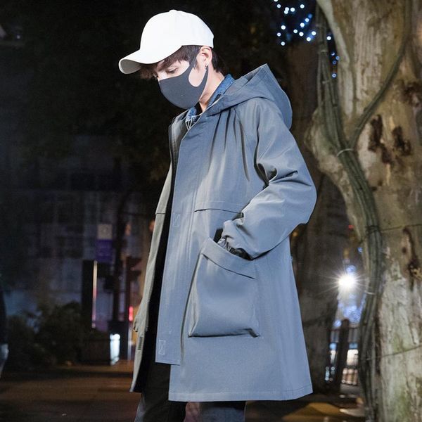 men's trench coats 2021 brand clothing spring autumn men hoodie superior quality male fashion outerwear jackets windbreaker size 4xl, Tan;black
men's trench coats 2021 brand clothing spring autumn men hoodie superior quality male fashion outerwear jackets windbreaker size 4xl, Tan;black