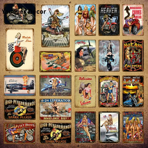pin up girl with heaven motor metal poster vintage signs iron painting bar pub garage decorative plaque home decor yi-160
pin up girl with heaven motor metal poster vintage signs iron painting bar pub garage decorative plaque home decor yi-160