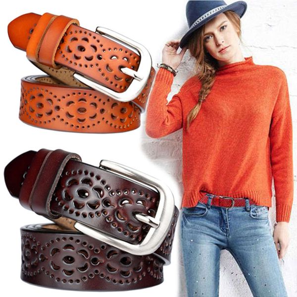 belt genuine casual versatile hollow women's fine decoration simple fashion pin buckle belt leather, Black;brown
belt genuine casual versatile hollow women's fine decoration simple fashion pin buckle belt leather, Black;brown