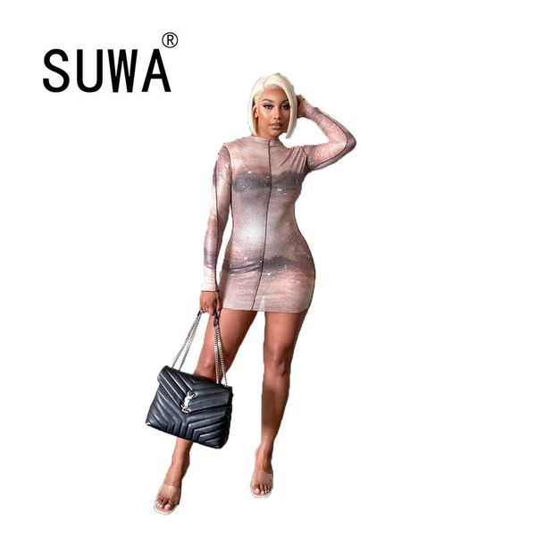 tie dye galaxy printed autumn women's mini trendy mock neck long sleeve club party dresses streetwear slim fit skinny vestidos 210525, Black;gray
tie dye galaxy printed autumn women's mini trendy mock neck long sleeve club party dresses streetwear slim fit skinny vestidos 210525, Black;gray