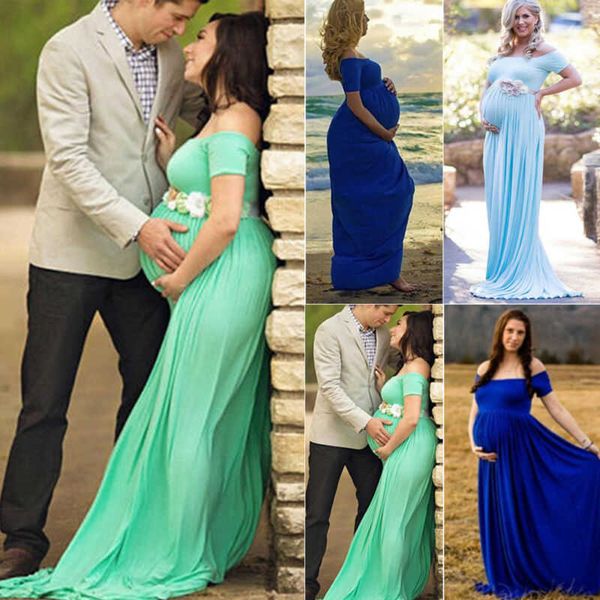 us women lace maternity dress maxi fancy long gown pregnancy pgraphy props y y0924, White
us women lace maternity dress maxi fancy long gown pregnancy pgraphy props y y0924, White