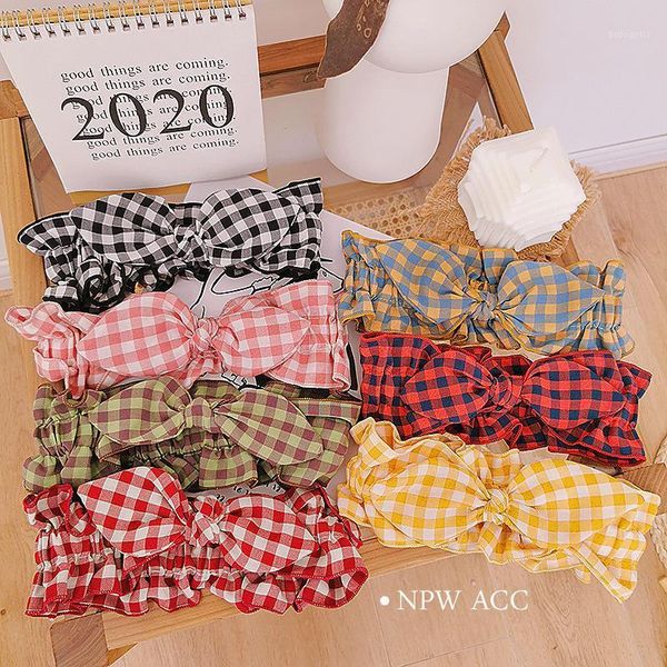 fashion women fabric plaid bow headbands girl's printed headwear lady's korea headwrap hair accessories1
fashion women fabric plaid bow headbands girl's printed headwear lady's korea headwrap hair accessories1