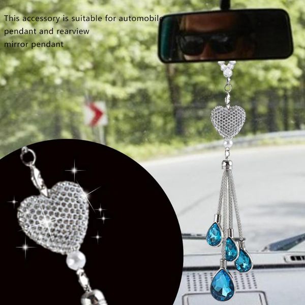 interior decorations car rearview mirror pendant rhinestone decoration for goods accessories
interior decorations car rearview mirror pendant rhinestone decoration for goods accessories
