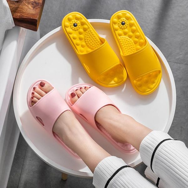 slippers women's massage summer flat shoes indoor slides household home men's bathroom soft bottom pumps deodorant sandals, Black
slippers women's massage summer flat shoes indoor slides household home men's bathroom soft bottom pumps deodorant sandals, Black
