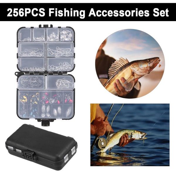 fishing accessories lixada carp kit 90/256pcs crank hooks sinker weight swivels snaps connectors beads tackle
fishing accessories lixada carp kit 90/256pcs crank hooks sinker weight swivels snaps connectors beads tackle