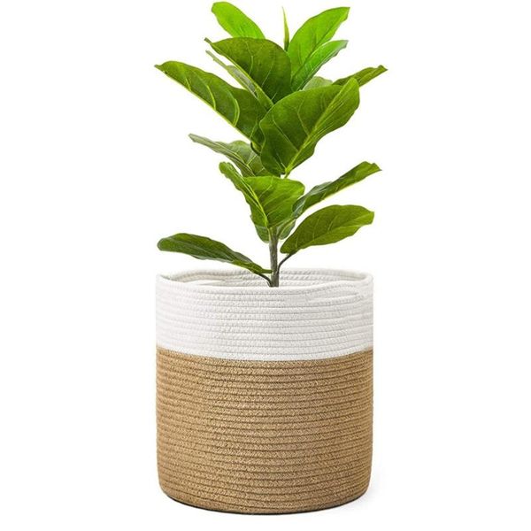 planters & pots rustic woven rope flower pot indoor plants container laundry toy storage basket drop
planters & pots rustic woven rope flower pot indoor plants container laundry toy storage basket drop
