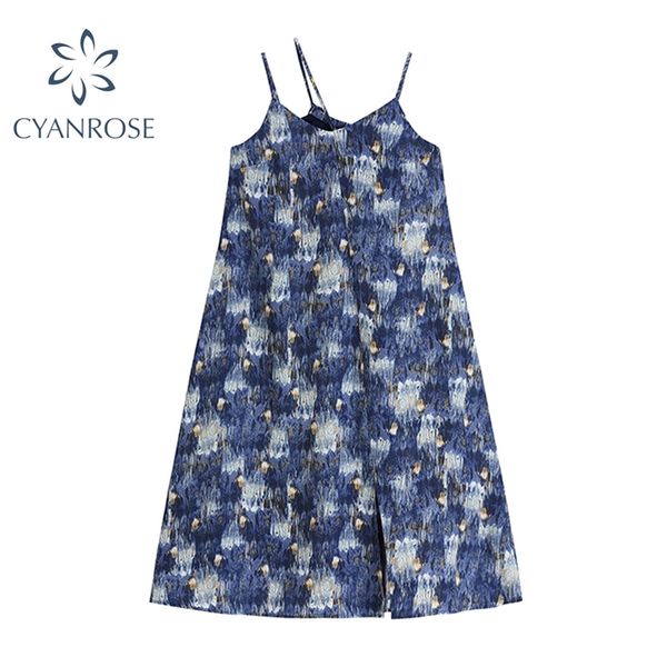 high waist tie dye strap dress for women summer streetwear vintage fashion v neck sleeveless lady spaghetti dresses 210430, Black;gray
high waist tie dye strap dress for women summer streetwear vintage fashion v neck sleeveless lady spaghetti dresses 210430, Black;gray