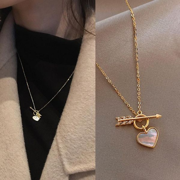 women necklace shell heart pendant for sweet gift fashion jewelry accessories necklaces, Silver
women necklace shell heart pendant for sweet gift fashion jewelry accessories necklaces, Silver
