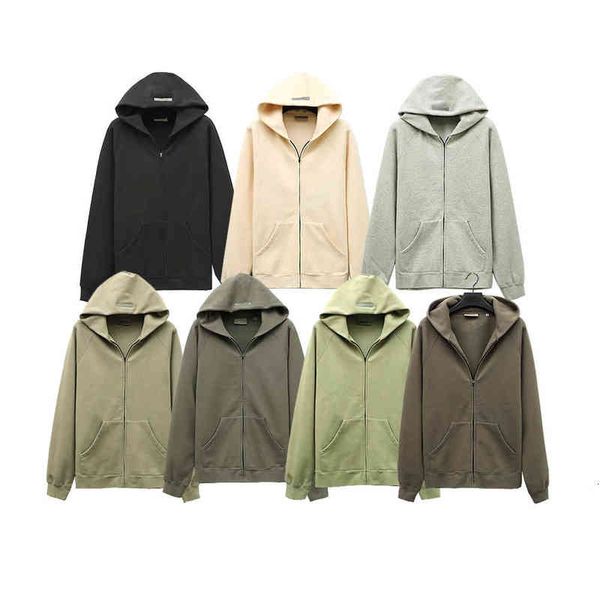 men's zip up hoodie senior cotton ess hooded jacket coat tech fleece srteetwear 7 colors raglan pockets zipper couples letters back car, Black
men's zip up hoodie senior cotton ess hooded jacket coat tech fleece srteetwear 7 colors raglan pockets zipper couples letters back car, Black