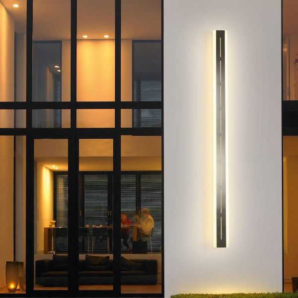 outdoor wall lamps stainless steel waterproof lamp modern led long light ip65 courtyard garden villa porch sconce lights
outdoor wall lamps stainless steel waterproof lamp modern led long light ip65 courtyard garden villa porch sconce lights