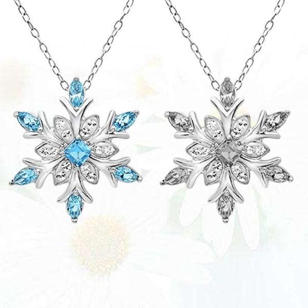 pendant necklaces 2pcs christmas snowflakes shiny rhinestone fashion elegant jewelry gifts, Silver
pendant necklaces 2pcs christmas snowflakes shiny rhinestone fashion elegant jewelry gifts, Silver