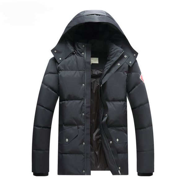 winter men down coat embroidery letter hooded parkas thick warm outdoor sports feather overcoat with tags, Black
winter men down coat embroidery letter hooded parkas thick warm outdoor sports feather overcoat with tags, Black