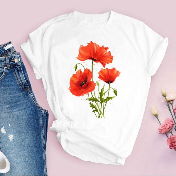 women's t-shirt fashion tee female white short sleeve girl summer women aesthetic flower graphic t shirt harajuku clothing
women's t-shirt fashion tee female white short sleeve girl summer women aesthetic flower graphic t shirt harajuku clothing