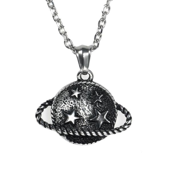 pendant necklaces vintage space universe planet men round circle stainless steel chain hip-hop punk jewelry, Silver
pendant necklaces vintage space universe planet men round circle stainless steel chain hip-hop punk jewelry, Silver