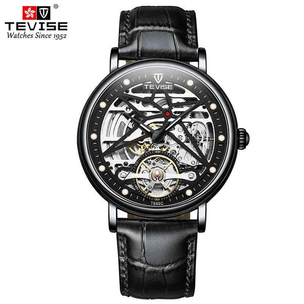 tevise mens automatic mechanical tourbillon slef-wind luxury leather waterproof luminous hollow wrist watch, Slivery;brown
tevise mens automatic mechanical tourbillon slef-wind luxury leather waterproof luminous hollow wrist watch, Slivery;brown