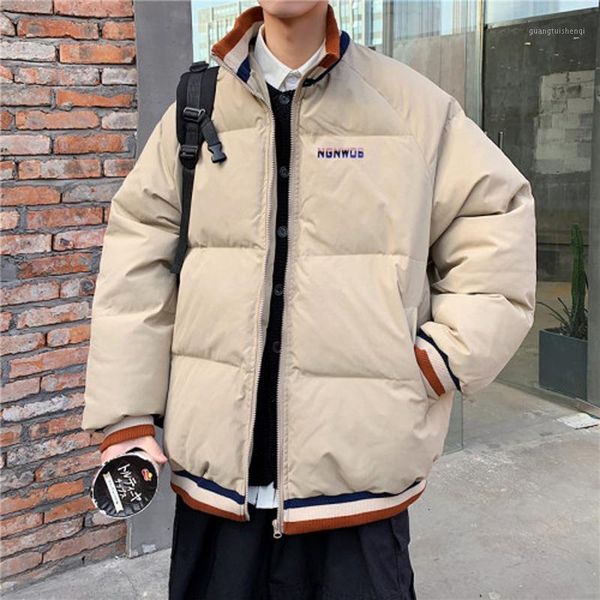 men's down & parkas 2021 men winter mens puffer jacket outwear coat windbreaker warm thick teens casual preppy couple thermal loose, Black
men's down & parkas 2021 men winter mens puffer jacket outwear coat windbreaker warm thick teens casual preppy couple thermal loose, Black