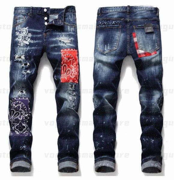 mens cool rips stretch designer jeans distressed ripped biker slim fit washed motorcycle denim men s hip hop fashion man pants 2021x4tp, Blue
mens cool rips stretch designer jeans distressed ripped biker slim fit washed motorcycle denim men s hip hop fashion man pants 2021x4tp, Blue