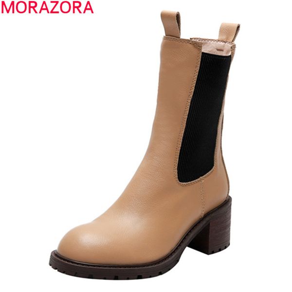 morazora big size 33-43 fashion women boots square heels round toe ladies shoes autumn winter ankle boots for woman 210506, Black
morazora big size 33-43 fashion women boots square heels round toe ladies shoes autumn winter ankle boots for woman 210506, Black