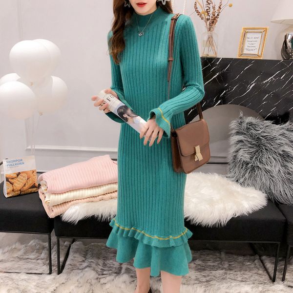 casual dresses baboons dressed in women's knitting fall and winter fashion striped sleeve long bottom sweater section cxcd, Black;gray
casual dresses baboons dressed in women's knitting fall and winter fashion striped sleeve long bottom sweater section cxcd, Black;gray