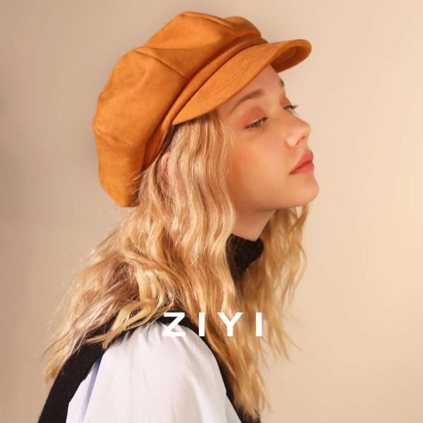 ziyi hat female autumn winter british suede newsboy bud octagonal pumpkin beret, Blue;gray
ziyi hat female autumn winter british suede newsboy bud octagonal pumpkin beret, Blue;gray