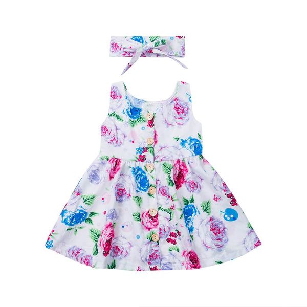 pudcoco dress toddler kids baby girl sundress+floral bow headband 2pcs summer button sleeveless infant clothes outfit girl's dresses, Red;yellow
pudcoco dress toddler kids baby girl sundress+floral bow headband 2pcs summer button sleeveless infant clothes outfit girl's dresses, Red;yellow