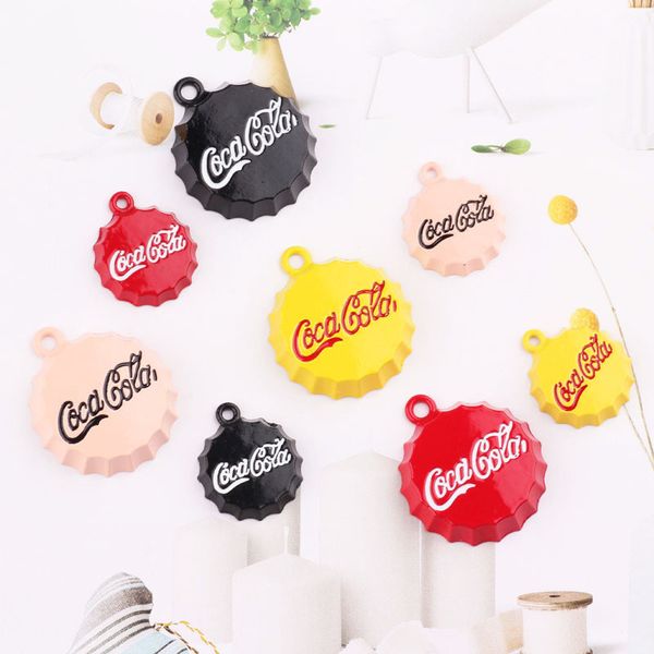 30pcs cola drink bottle enamel cap charms drop oil alloy pendants beverage floating diy earring bracelet jewelry accessory, Bronze;silver
30pcs cola drink bottle enamel cap charms drop oil alloy pendants beverage floating diy earring bracelet jewelry accessory, Bronze;silver