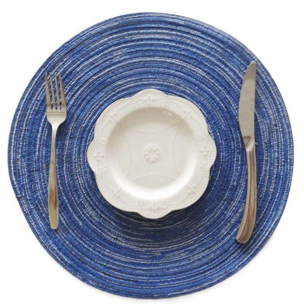 mats & pads family mat ramie insulation round placemat carpet kitchen accessories decoration home mat(blue)
mats & pads family mat ramie insulation round placemat carpet kitchen accessories decoration home mat(blue)