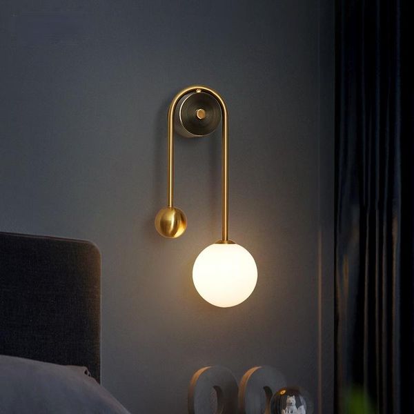 modern led wall lamp glass ball sconces gold white lampshade living room kitchen corridor lighting fixture nordic decor lights
modern led wall lamp glass ball sconces gold white lampshade living room kitchen corridor lighting fixture nordic decor lights
