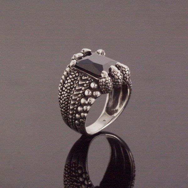 sterling black zircon stone claw model silver ring fashion turkish premium quality handmade jawelery cluster rings, Golden;silver
sterling black zircon stone claw model silver ring fashion turkish premium quality handmade jawelery cluster rings, Golden;silver