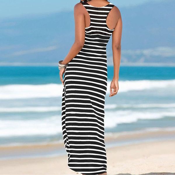 casual dresses women's sling long arrival summer boho v-neck sleeveless party beach floarl print maxi dress stripes sundress, Black;gray
casual dresses women's sling long arrival summer boho v-neck sleeveless party beach floarl print maxi dress stripes sundress, Black;gray