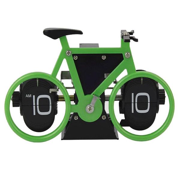 desk & table clocks clock high-quality automatic page green bicycle mold display home office holiday gift
desk & table clocks clock high-quality automatic page green bicycle mold display home office holiday gift