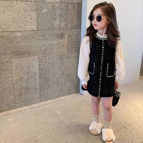 girls fall children clothes girl dresses long sleeves sweet princess party kids classic outfit 2 7t, Red;yellow
girls fall children clothes girl dresses long sleeves sweet princess party kids classic outfit 2 7t, Red;yellow