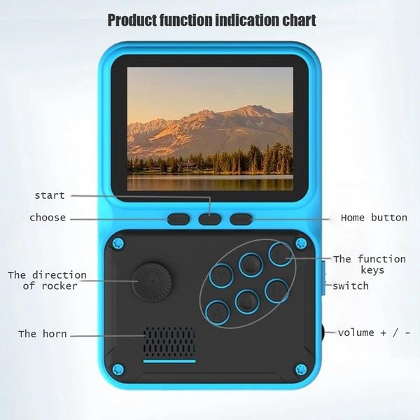 portable game players m30/jp09 retro mini electronic console with 2.8-inch screen supporting 5 languages tv output
portable game players m30/jp09 retro mini electronic console with 2.8-inch screen supporting 5 languages tv output