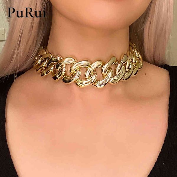 punk cuban choker necklace collar hip hop big chunky thick neck chains 2021 fashion ccb chain necklace for women goth jewellry x0509, Black
punk cuban choker necklace collar hip hop big chunky thick neck chains 2021 fashion ccb chain necklace for women goth jewellry x0509, Black