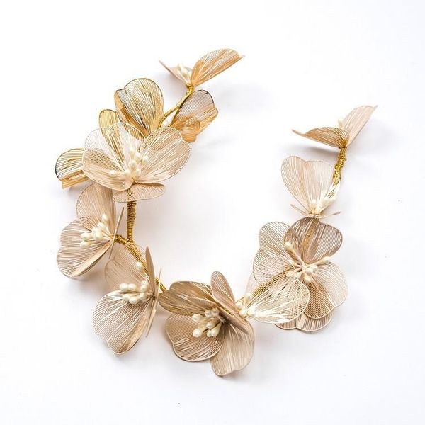hair clips & barrettes gold silver color copper floral bridal crown women tiara hand wired wedding headband accessores, Golden;silver
hair clips & barrettes gold silver color copper floral bridal crown women tiara hand wired wedding headband accessores, Golden;silver