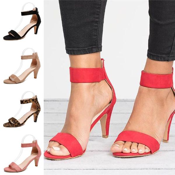 women fashion sandals open toe ankle-wrap summer shoes woman high heels thin red color, Black
women fashion sandals open toe ankle-wrap summer shoes woman high heels thin red color, Black