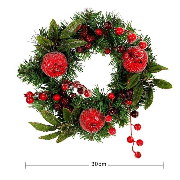 decorative flowers & wreaths asypets simulate pomegranate wreath garland floriation hanging for christmas door window decoration -35
decorative flowers & wreaths asypets simulate pomegranate wreath garland floriation hanging for christmas door window decoration -35
