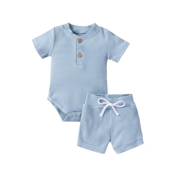 clothing sets summer baby set boys girls outfit short sleeve bodysuit romper + shorts born soft plain children, White
clothing sets summer baby set boys girls outfit short sleeve bodysuit romper + shorts born soft plain children, White