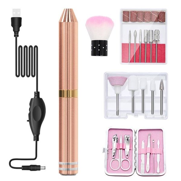 nail art equipment electric drill 11 in 1 kit,portable machine filer set for home salon use, usb type, Silver
nail art equipment electric drill 11 in 1 kit,portable machine filer set for home salon use, usb type, Silver