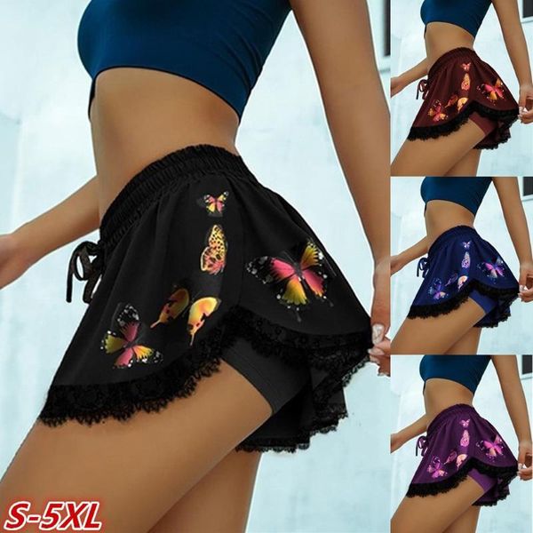 women's shorts butterfly print casual loose short pants women harajuku punk elastic waist fitness sweatpants summer shorts#q, White;black
women's shorts butterfly print casual loose short pants women harajuku punk elastic waist fitness sweatpants summer shorts#q, White;black